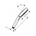 Душевая лейка Hansgrohe Pulsify 24100670 - Фото 1